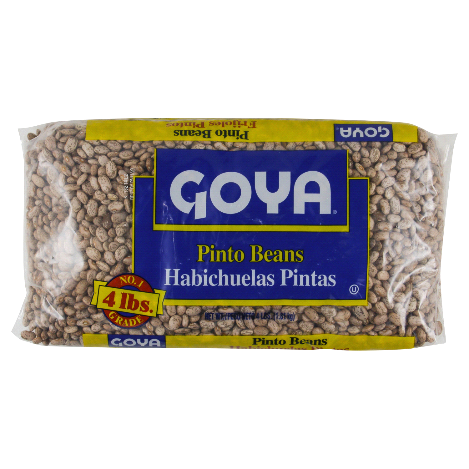 slide 1 of 2, Goya Pinto Beans 4 lb, 4 lb