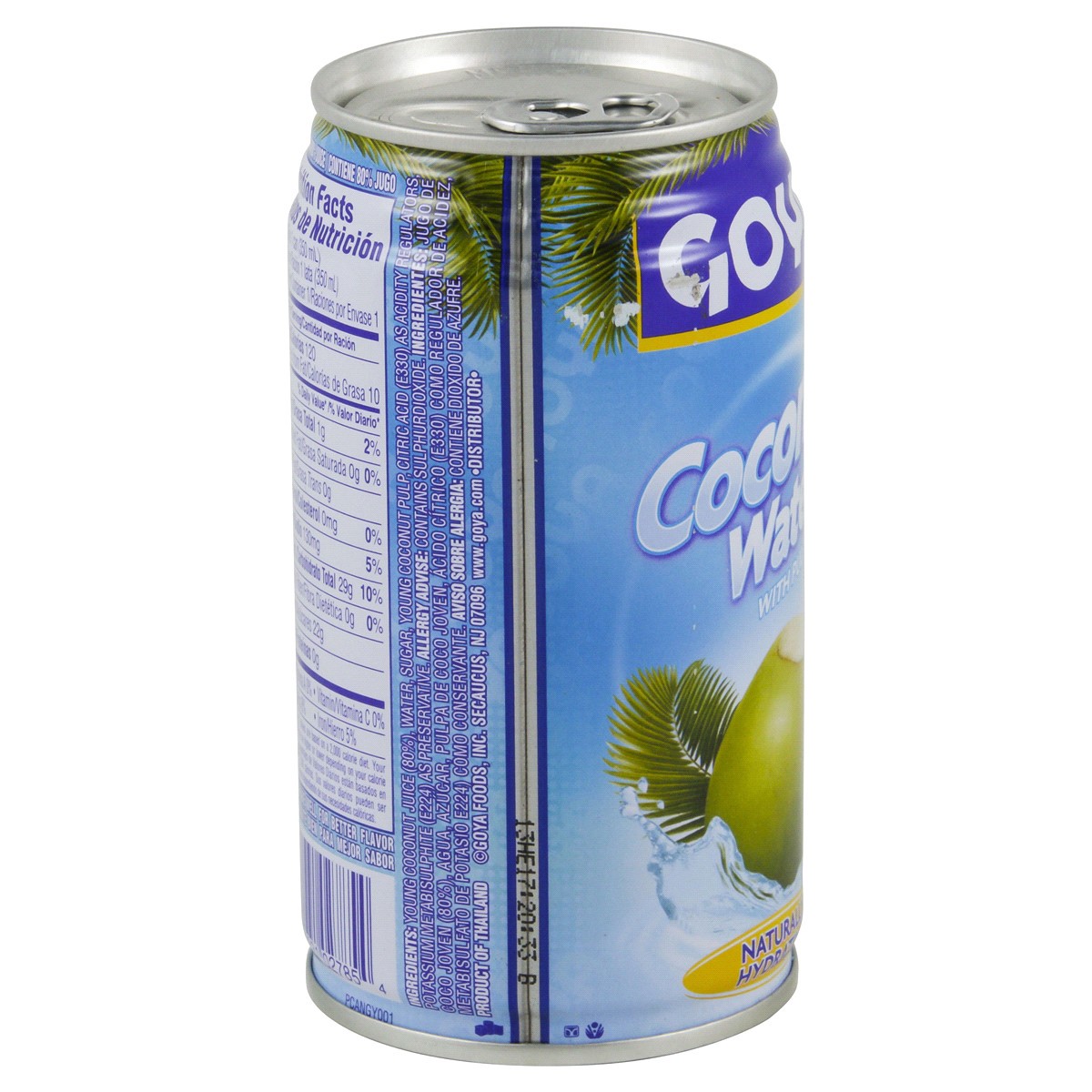 slide 4 of 4, Goya Natural Coconut Water 11.8 oz, 11.8 oz