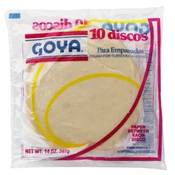Goya Frying Discs 5 Inch Empanada 10 Each