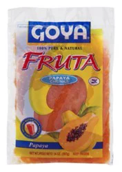 Goya Fruta Papaya Frozen - 14 Oz