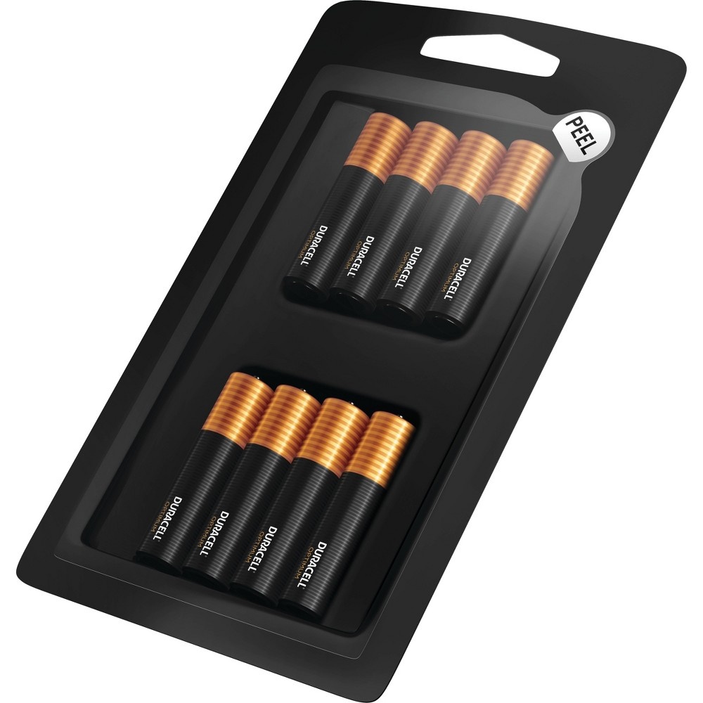 slide 4 of 4, Duracell Optimum Alkaline Batteries, 1.5V AAA, 8/Pack, 8 ct