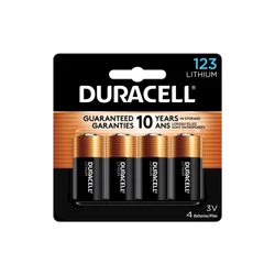 Duracell Size 123 Lithium Battery