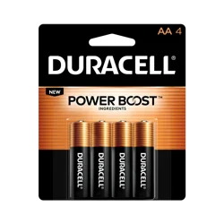 Duracell Battery Coppertop Aa 4Pk