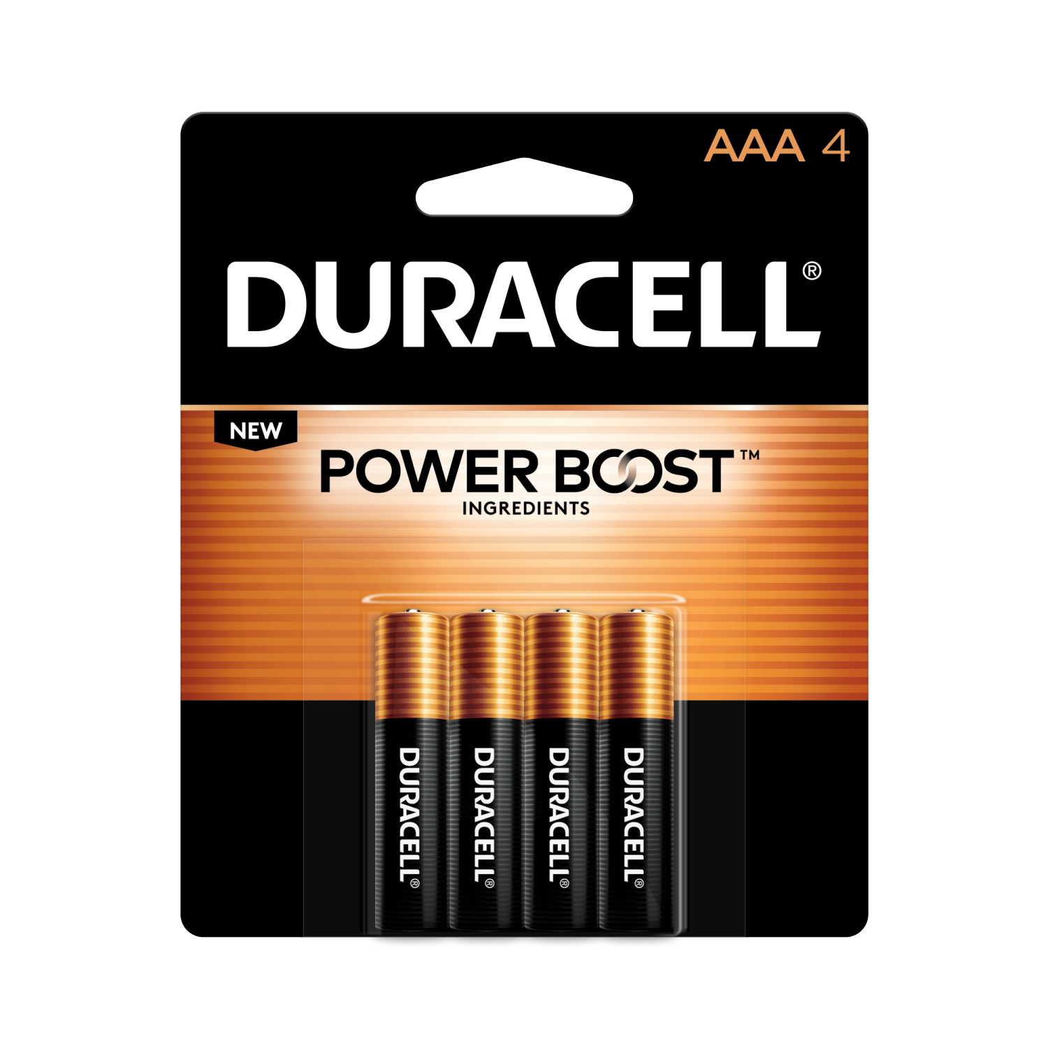slide 1 of 4, Duracell Coppertop AAA Batteries - 4pk Alkaline Battery, 4 pk