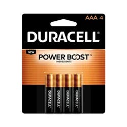 Duracell Coppertop AAA Batteries - 4pk Alkaline Battery