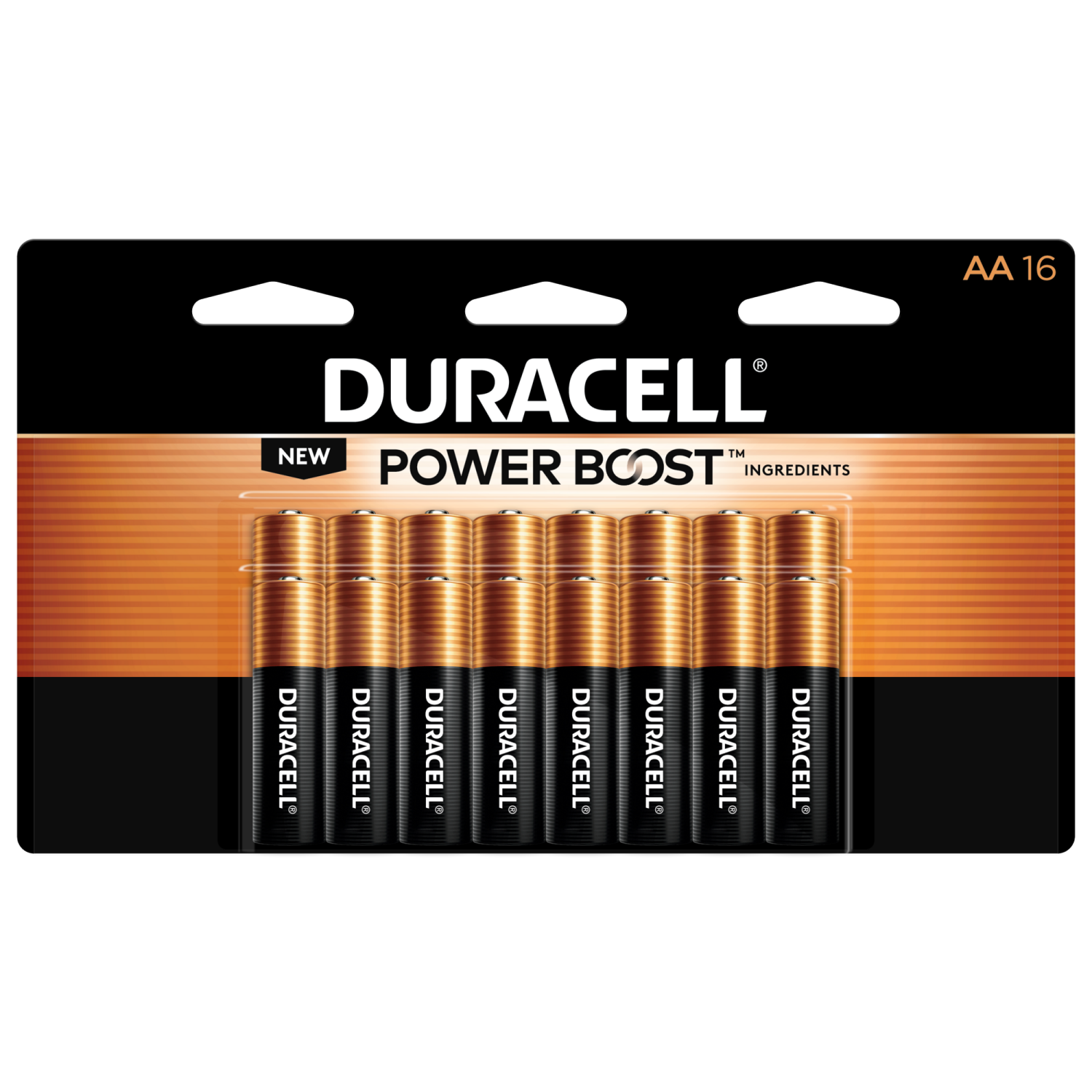 slide 1 of 4, Duracell Coppertop all-purpose alkaline batteries are not only dependable, they’re also long-lasting. Take comfort in a 10-year guarantee in storage. They’re great for the devices you use every day. Duracell is the #1 trusted battery brand., 16 ct