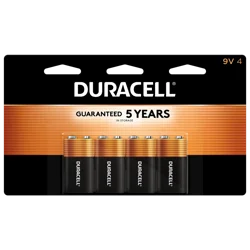 Duracell Coppertop all-purpose alkaline batteries are not only dependable, they’re also long-lasting. Take comfort in a 5-year guarantee in storage. They’re great for the devices you use every day. Duracell is the #1 trusted battery brand.