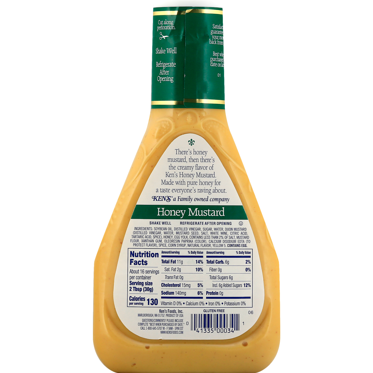 slide 2 of 7, Ken's Steak House Honey Mustard Dressing 16 fl oz, 16 fl oz