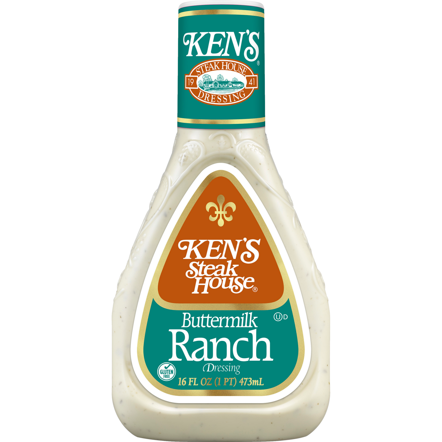 slide 1 of 7, Ken's Steak House Buttermilk Ranch Dressing 16 fl oz, 16 fl oz