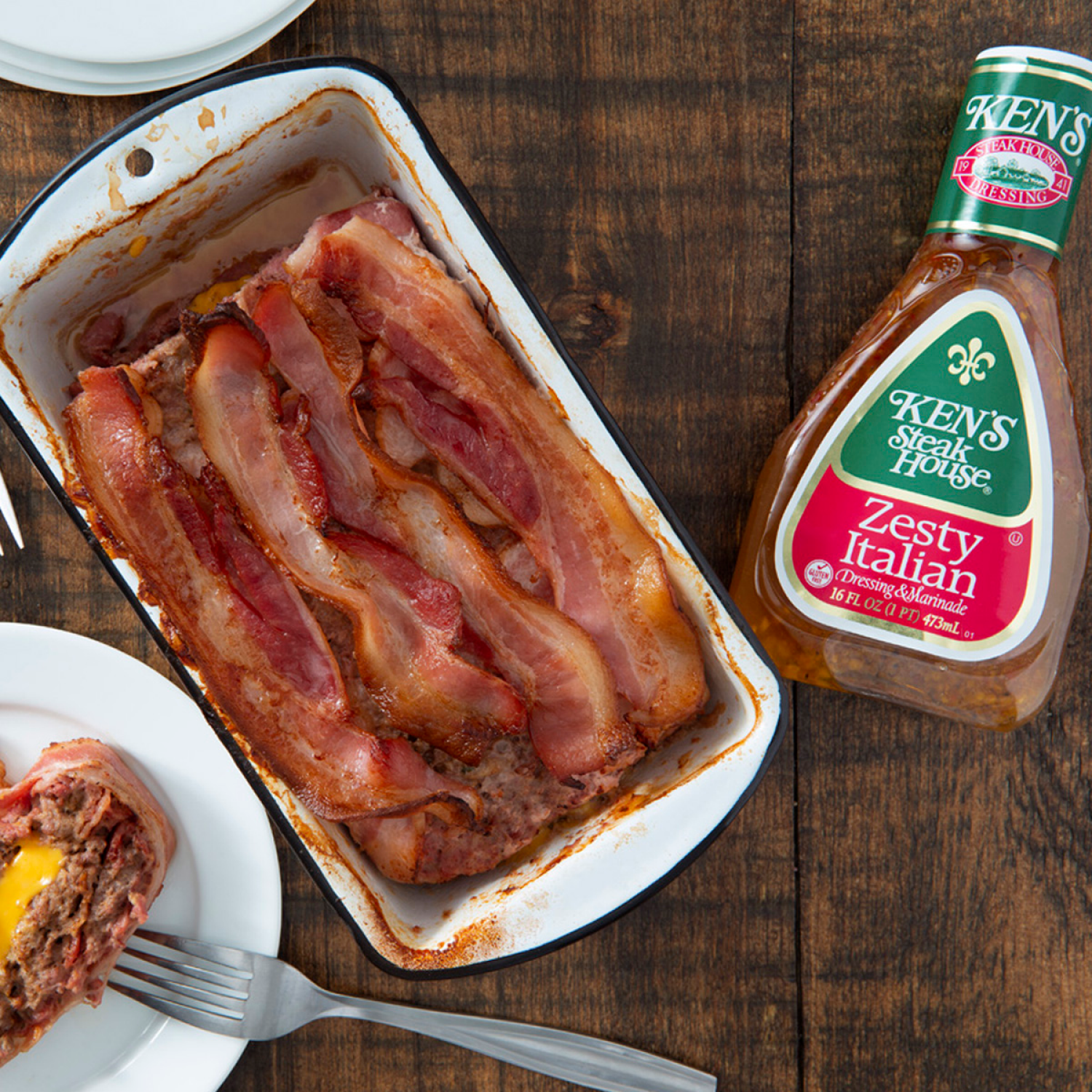 slide 7 of 8, Ken's Steak House Zesty Italian Dressing & Marinade 16 fl oz, 16 fl oz