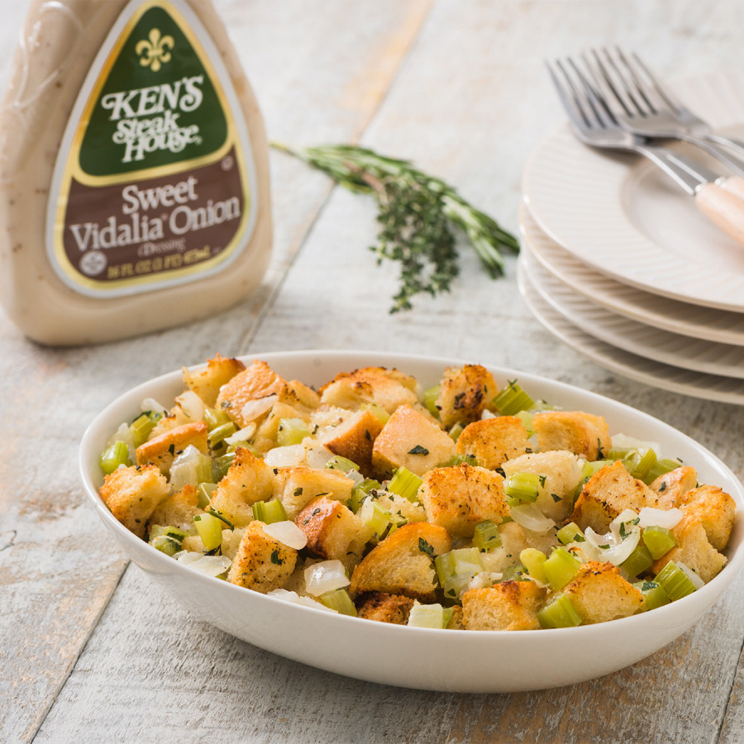 slide 8 of 8, Ken's Steak House Sweet Vidalia Onion Salad Dressing 16 fl oz, 16 fl oz