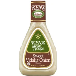Ken's Steak House Sweet Vidalia Onion Salad Dressing 16 fl oz