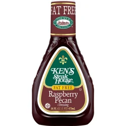 Ken's Steak House Fat Free Raspberry Pecan Dressing
