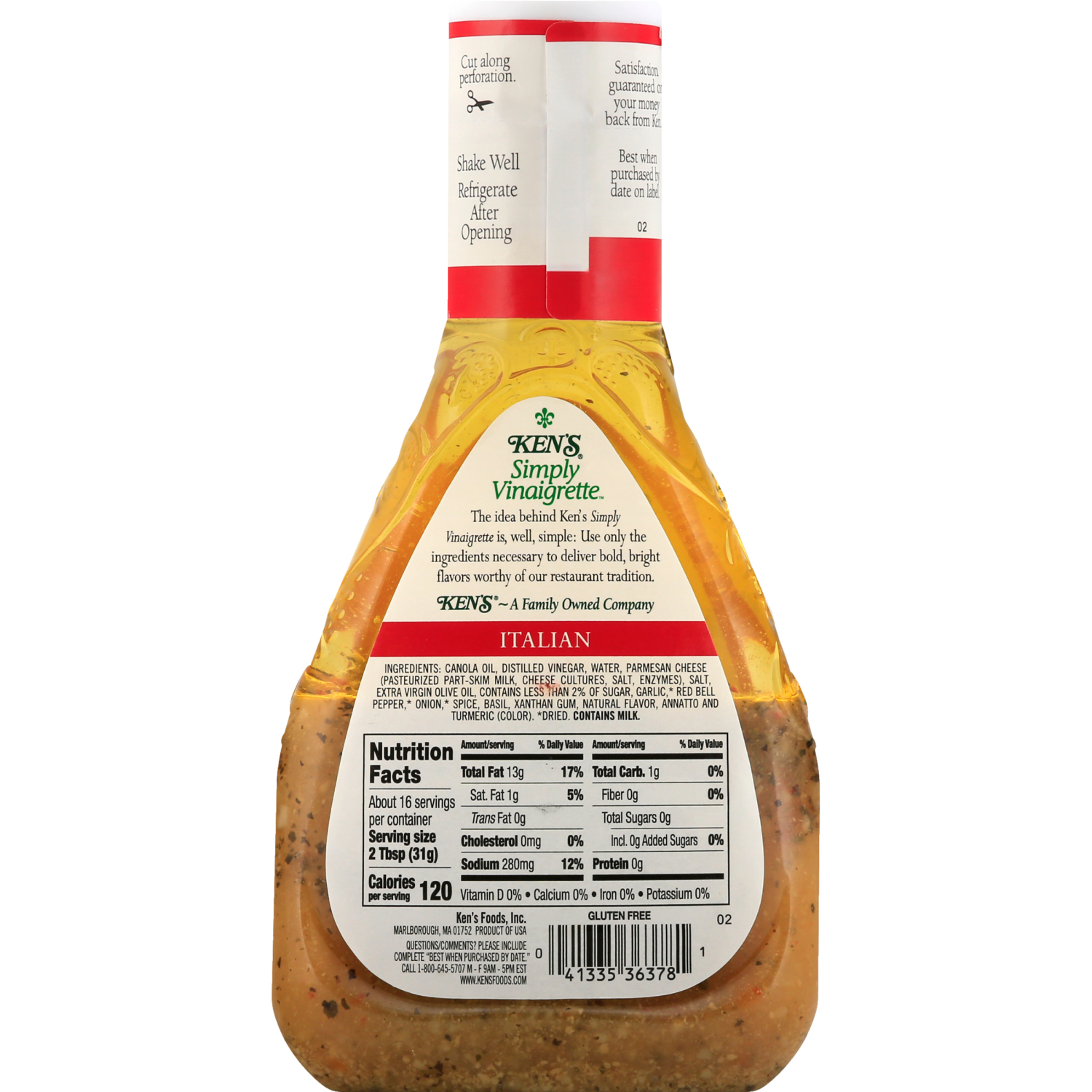 slide 2 of 6, Ken's Steak House Italian Simply Vinaigrette , 16 fl oz