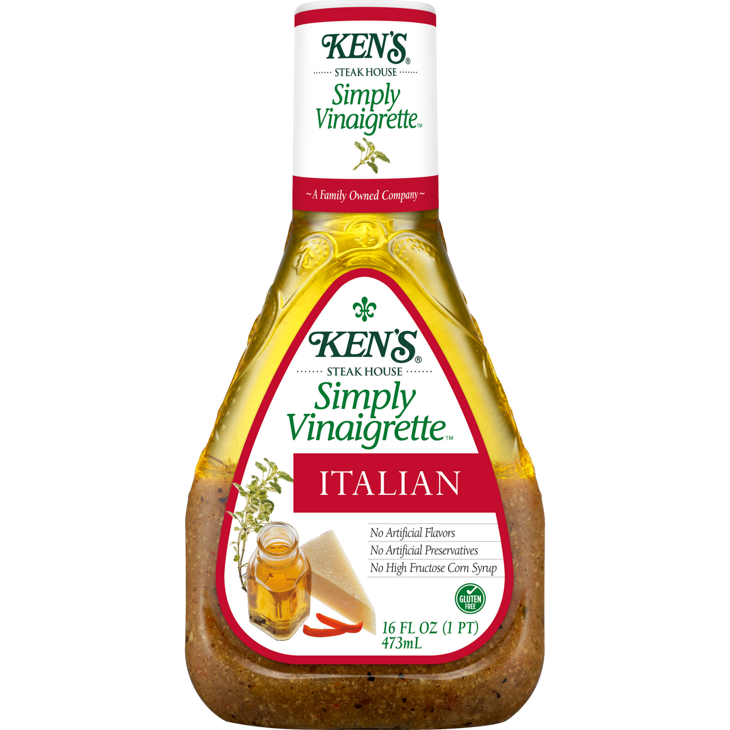 slide 1 of 6, Ken's Steak House Italian Simply Vinaigrette , 16 fl oz