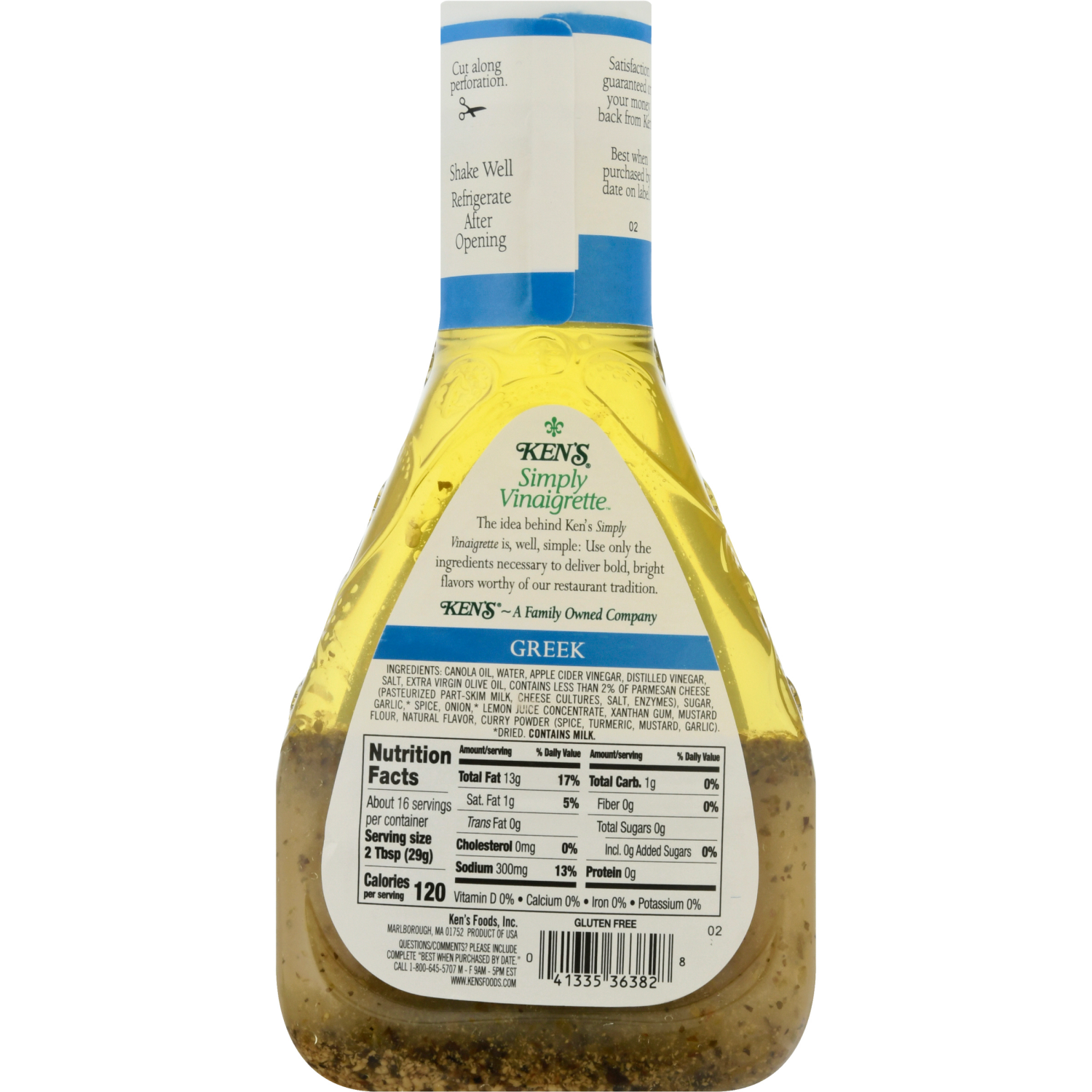 slide 2 of 8, Ken's Steak House Simply Vinaigrette Greek Dressing 16 fl oz, 16 fl oz