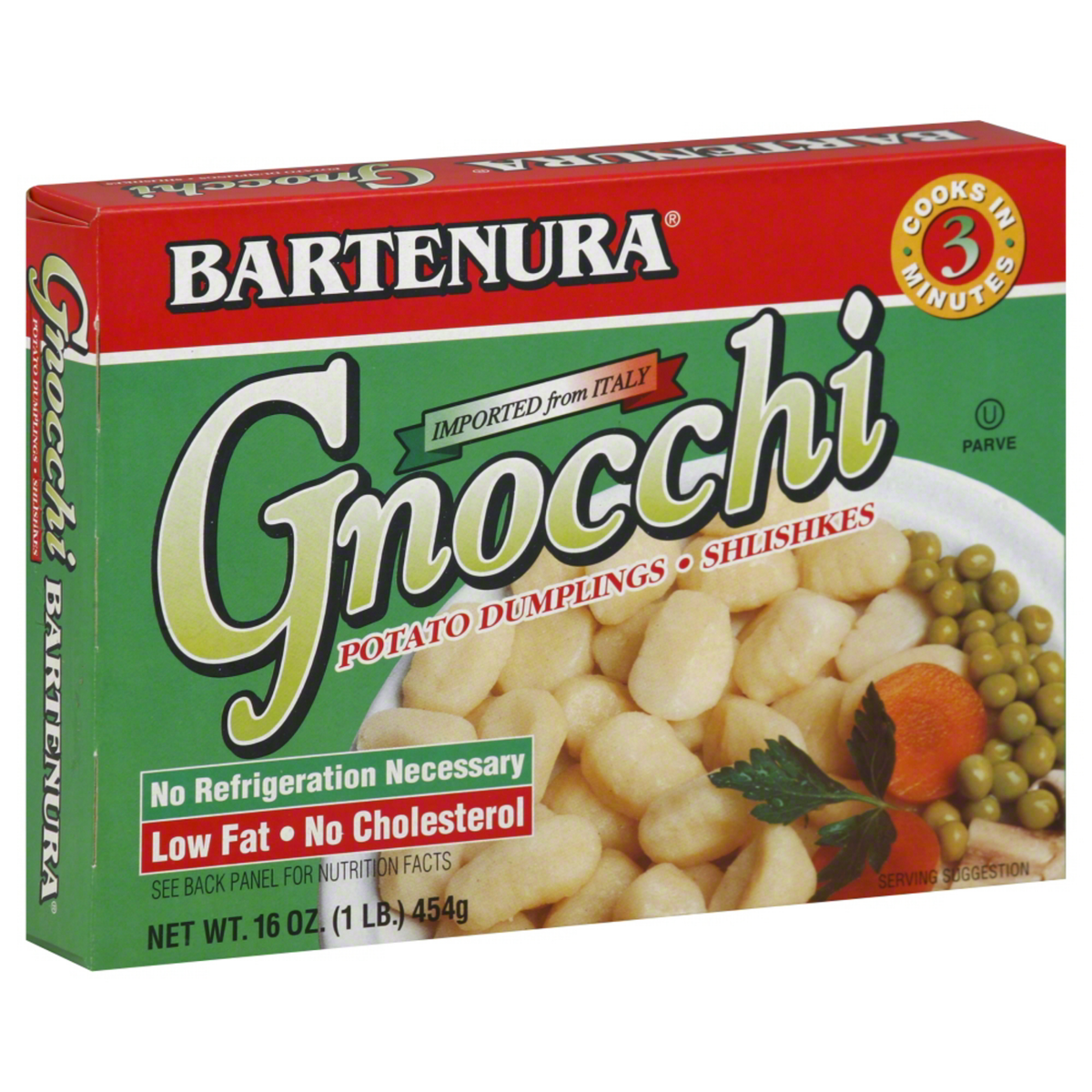 slide 1 of 6, Bartenura Gnocchi Potato Dumplings, 16 oz