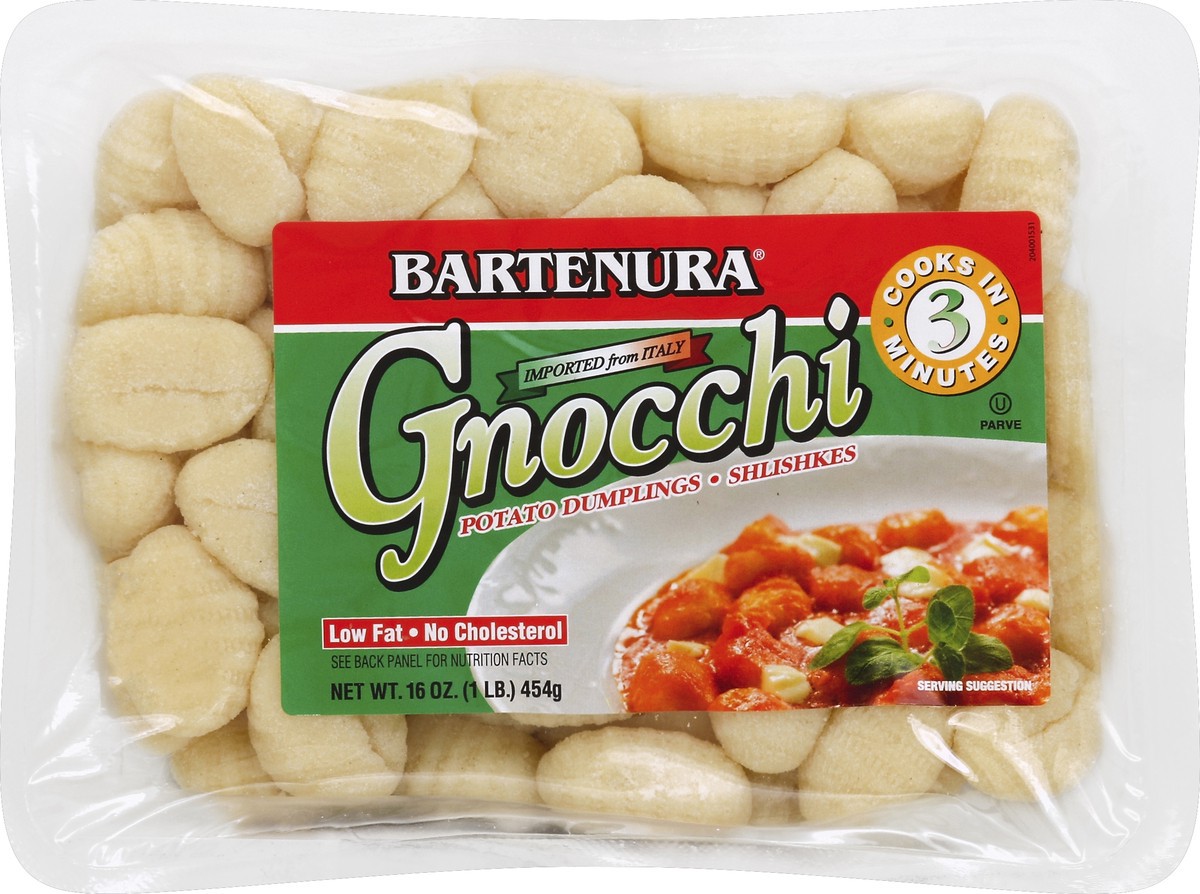 slide 4 of 6, Bartenura Gnocchi Potato Dumplings, 16 oz