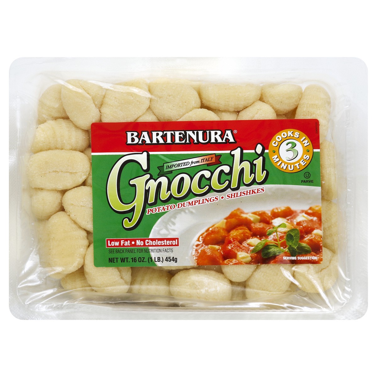 slide 5 of 6, Bartenura Gnocchi Potato Dumplings, 16 oz