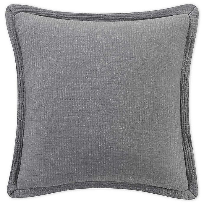 slide 1 of 1, Bridge Street Brycen Square Throw Pillow - Grey, 1 ct