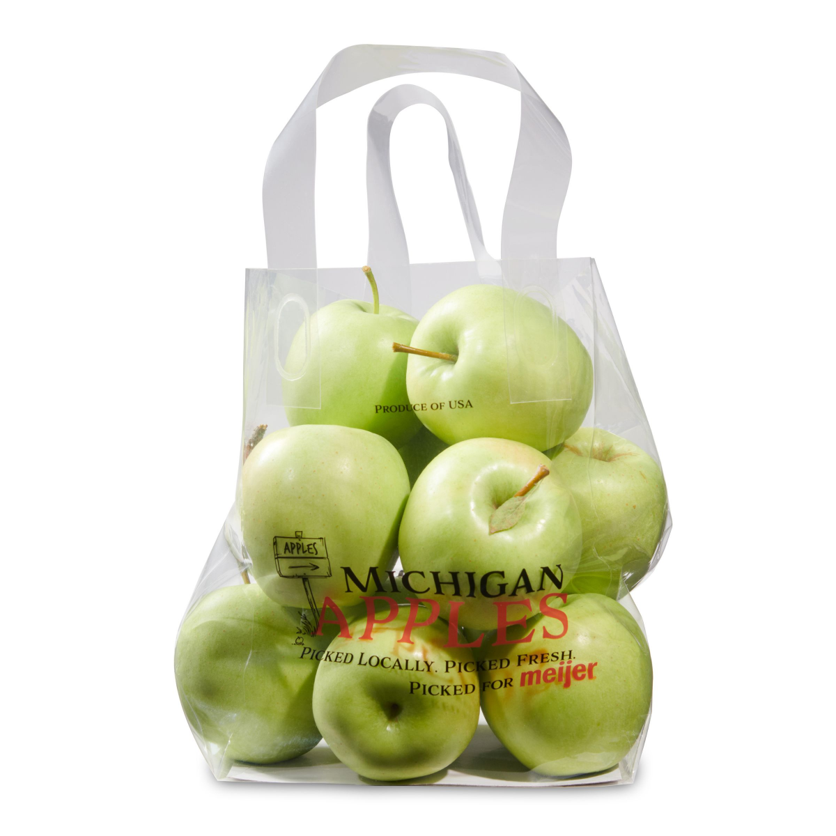 slide 1 of 1, Ginger Gold Apples Tote, 1 ct