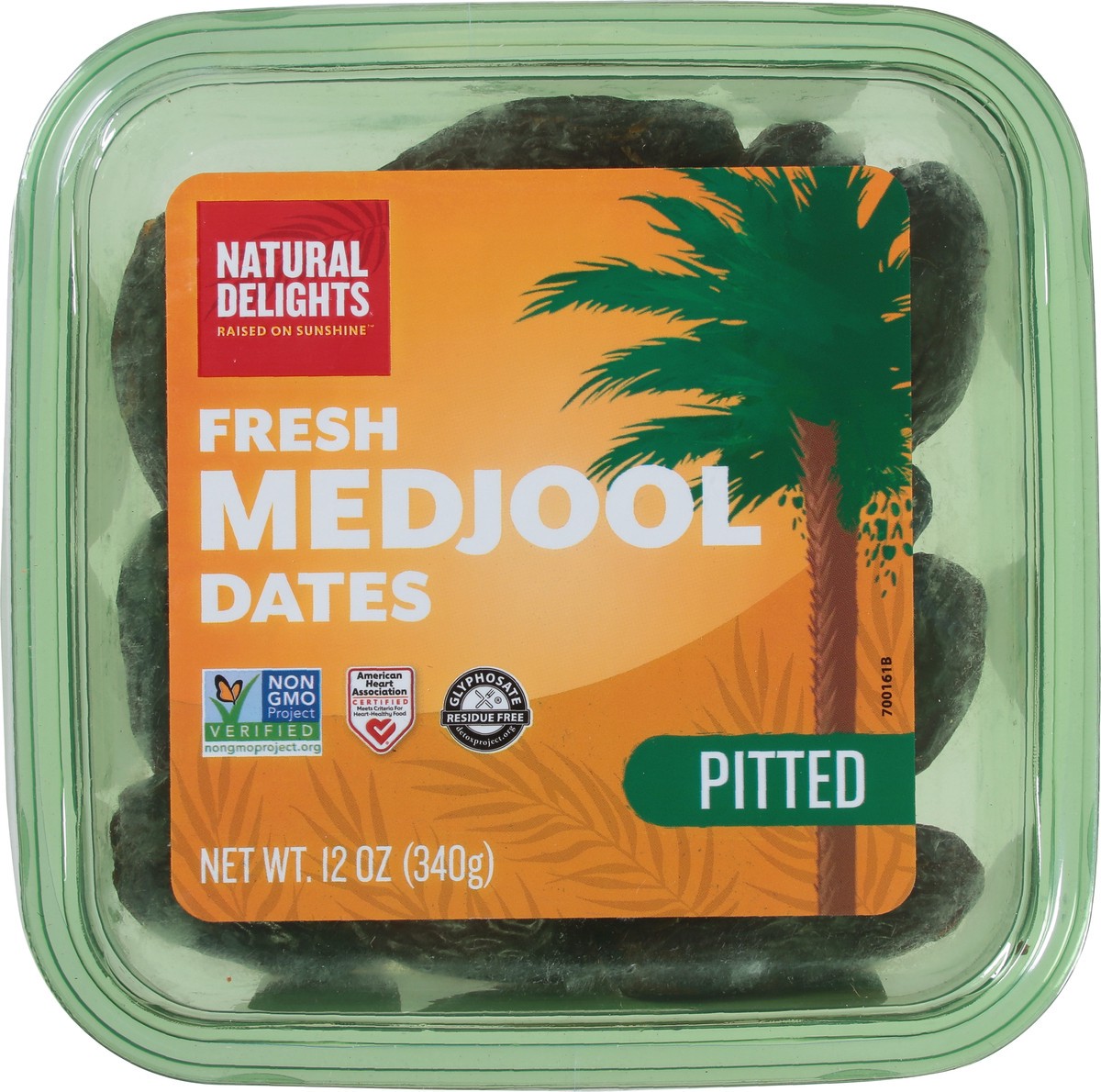 slide 6 of 9, Natural Delights Pitted Fresh Medjool Dates 12 oz, 12 oz