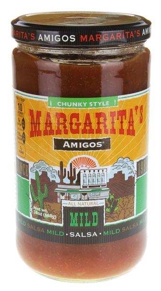 slide 1 of 1, Margarita's Margarita's Amigos Chunky Style Mild Salsa, 24 oz