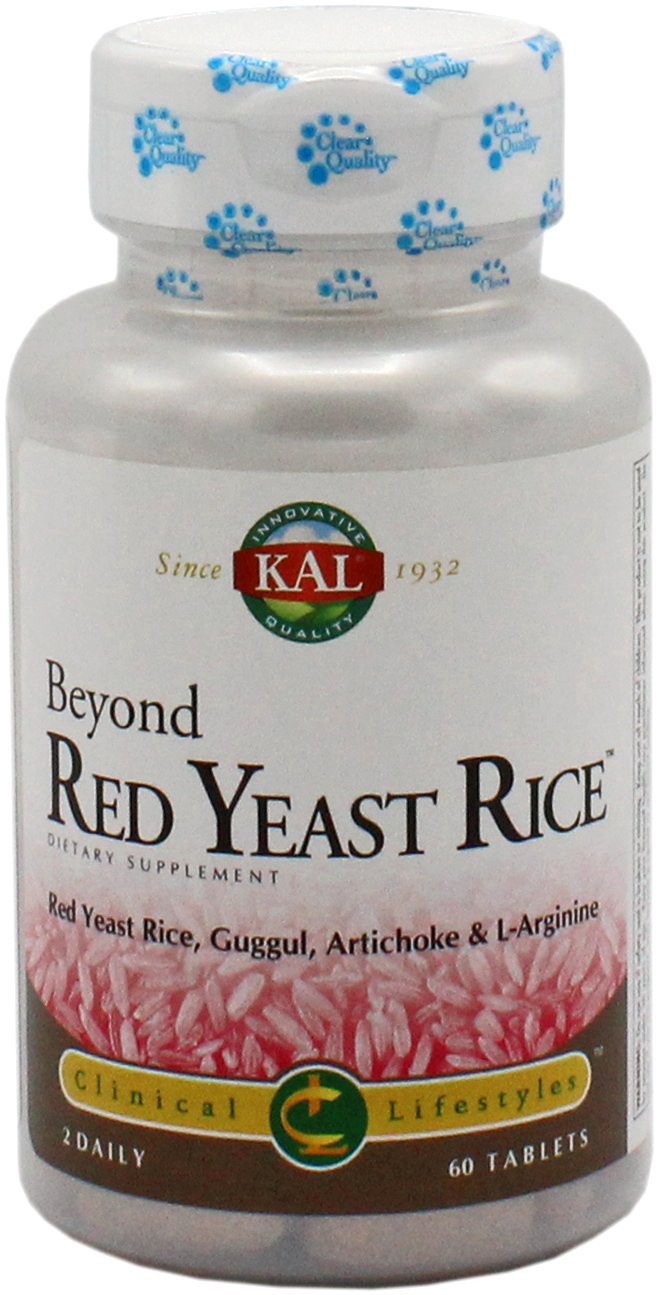 slide 1 of 1, KAL Beyond Red Yeast Rice, 60 ct