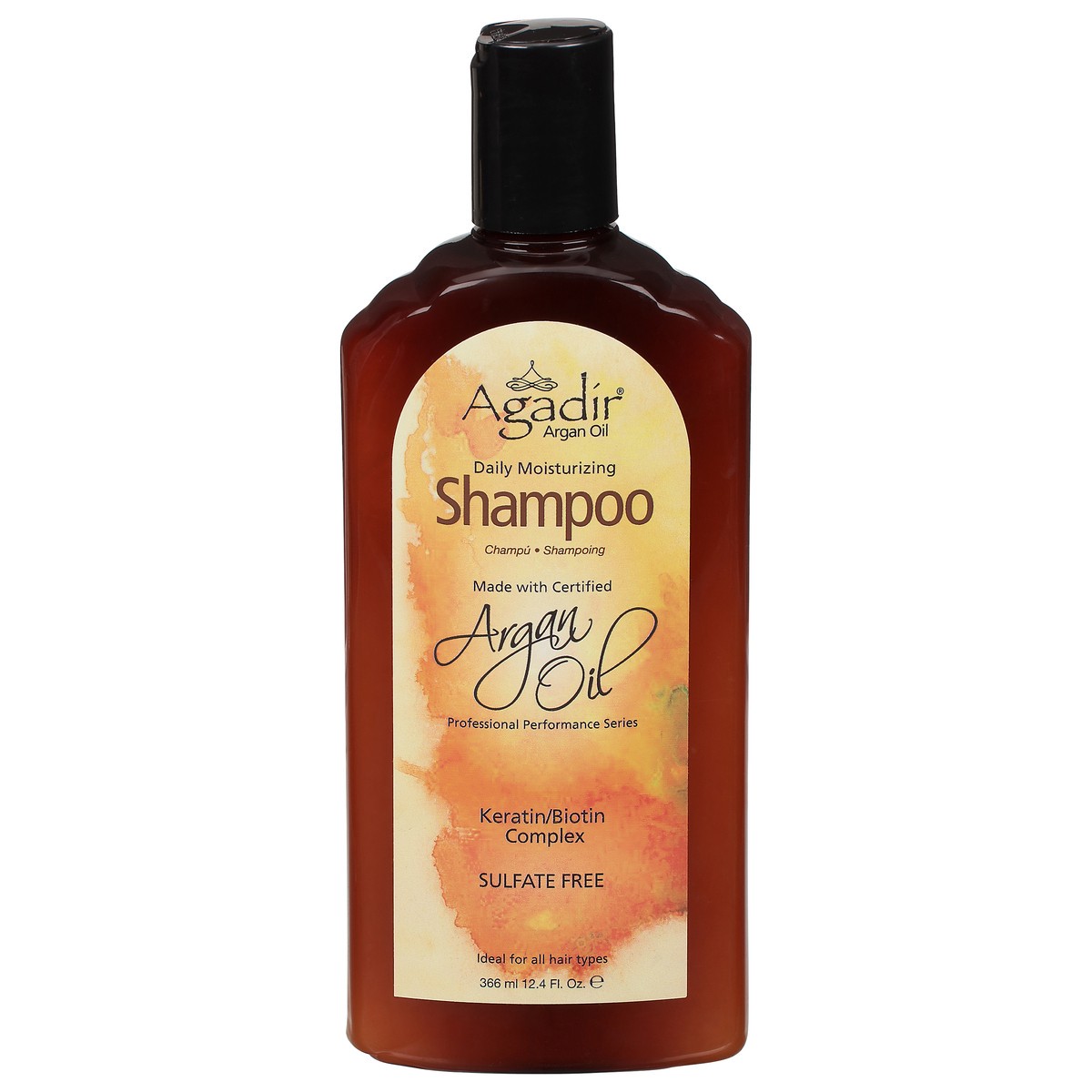 slide 1 of 9, Agadir Argan Oil Daily Moisturizing Shampoo 12.4 fl oz, 12 fl oz