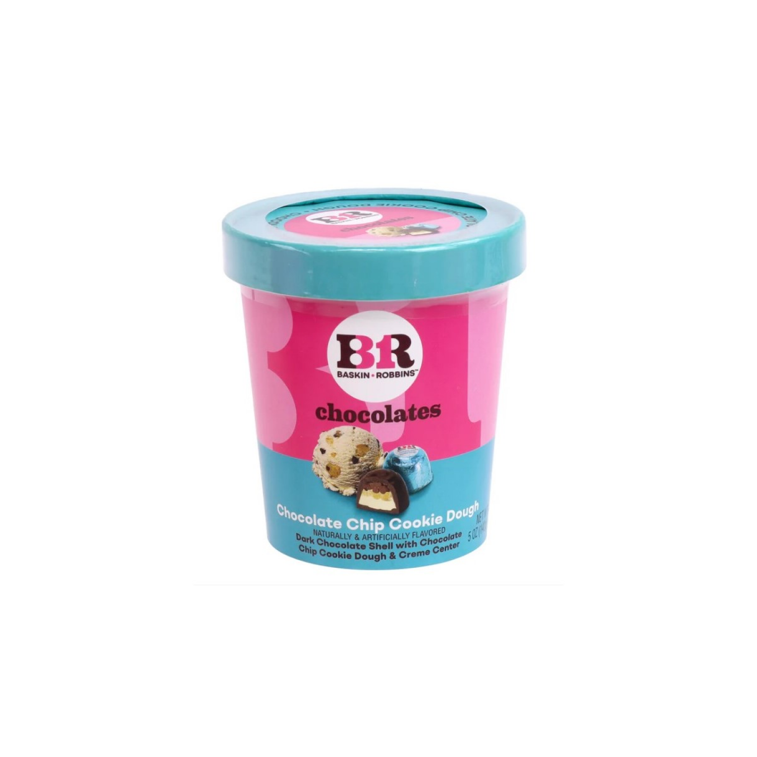 slide 1 of 2, Frankford Cookie Dough Baskin Robbins Choc Chip - 5 oz, 5 oz