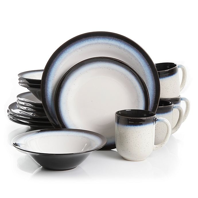 slide 1 of 1, Gibson Overseas Chroma Dinnerware Set, 16 ct