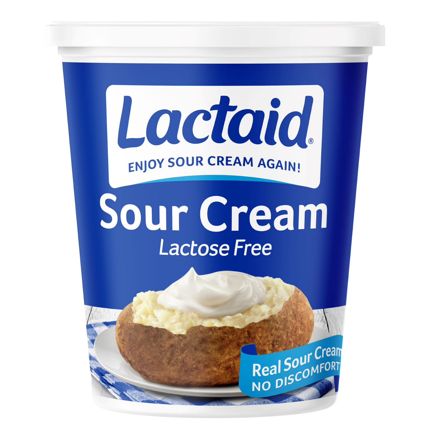 slide 1 of 2, Lactaid Sour Cream, 16 oz, 16 oz