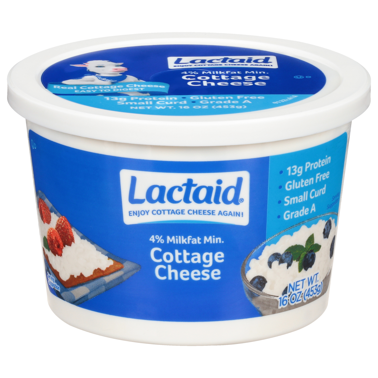 slide 1 of 2, Lactaid Cottage Cheese, 16 oz, 16 oz