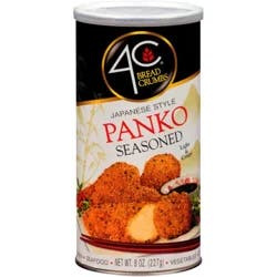 4C Panko Seasoned Bread Crumbs 8 oz