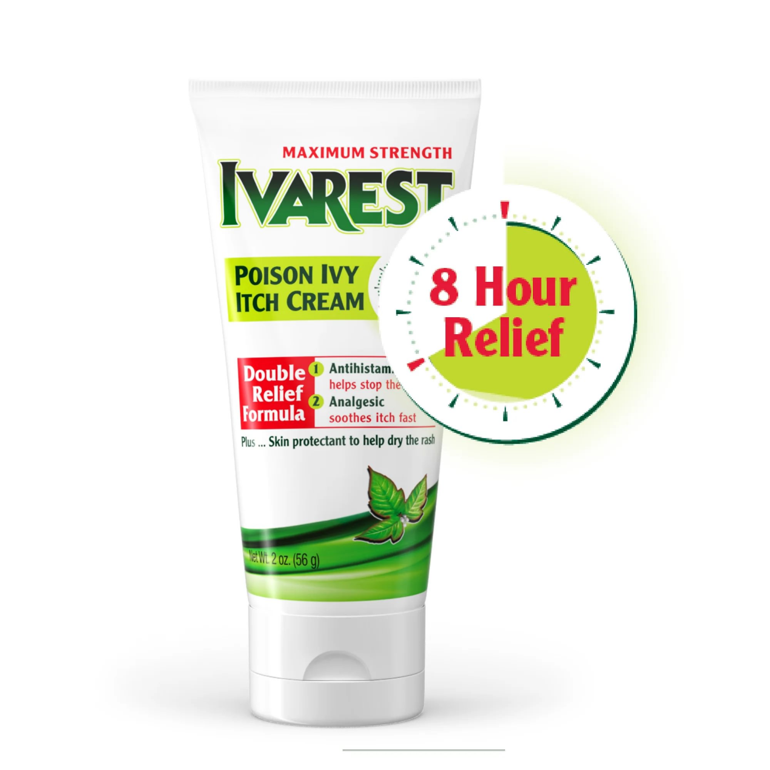 slide 4 of 5, Ivarest Double Relief Formula Maximum Strength Poison Ivy Itch Cream 2 oz, 2 oz