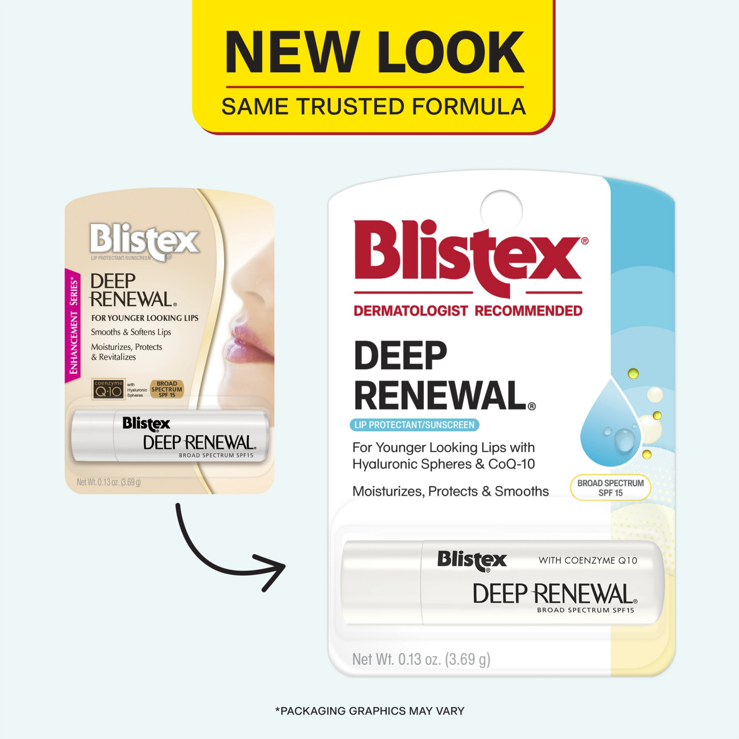 slide 2 of 5, Blistex Enhancement Series Broad Spectrum SPF 15 Deep Renewal Lip Protectant/Sunscreen 0.13 oz, 0.13 oz