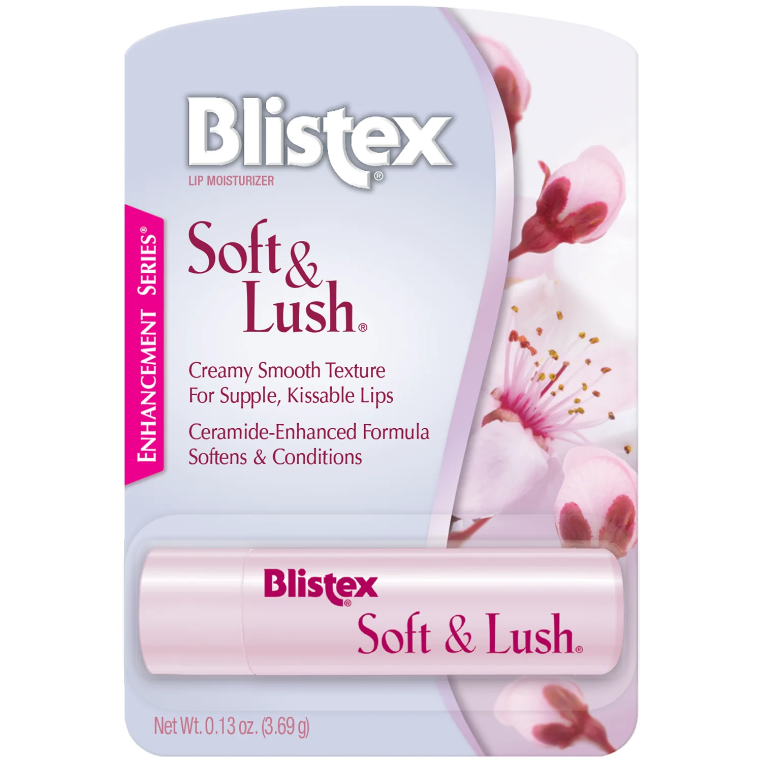 slide 1 of 6, Blistex Enhancement Series Soft & Lush Lip Moisturizer 0.13 oz, 0.13 oz