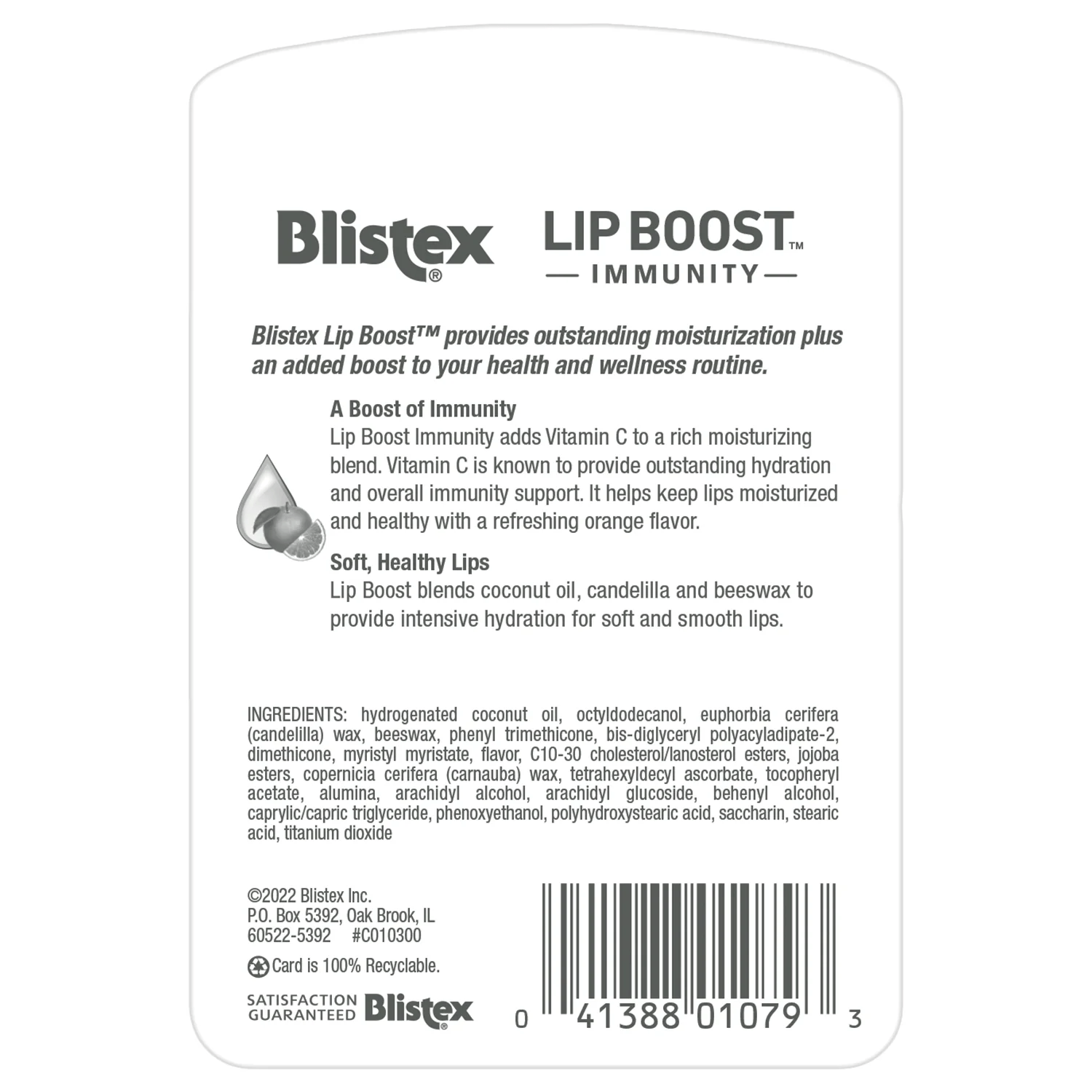 slide 2 of 7, Blistex Lip Boost Immunity, 0.13 oz