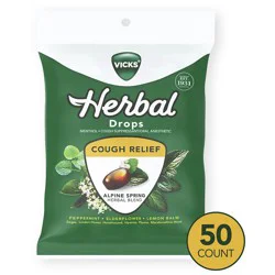 Vicks Sore Throat Medicated Confectionary Cough Original Flavor - 50 ct