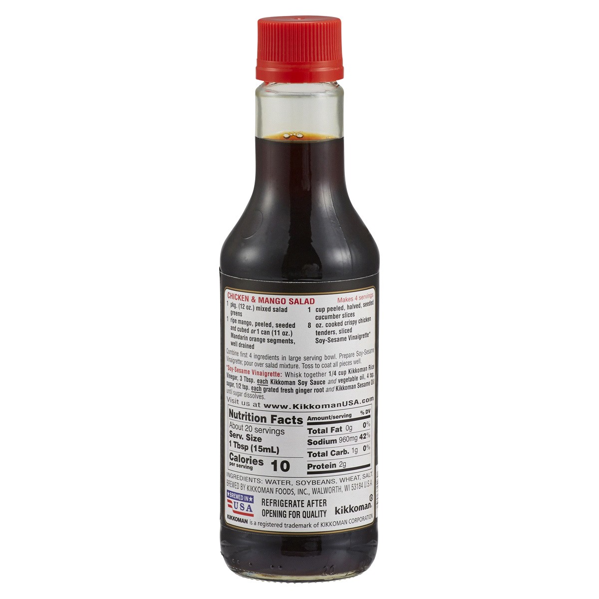slide 2 of 2, Kikkoman All Purpose Soy Sauce 10 fl oz, 10 fl oz