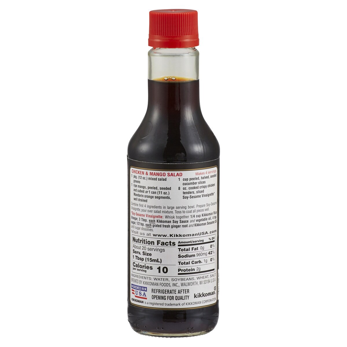 slide 2 of 2, Kikkoman All Purpose Soy Sauce 10 fl oz, 10 fl oz