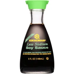 Kikkoman Less Sodium Soy Sauce 5 fl oz