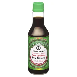 Kikkoman Less Sodium Soy Sauce 296 ml