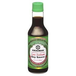 Kikkoman Less Sodium Soy Sauce 296 ml