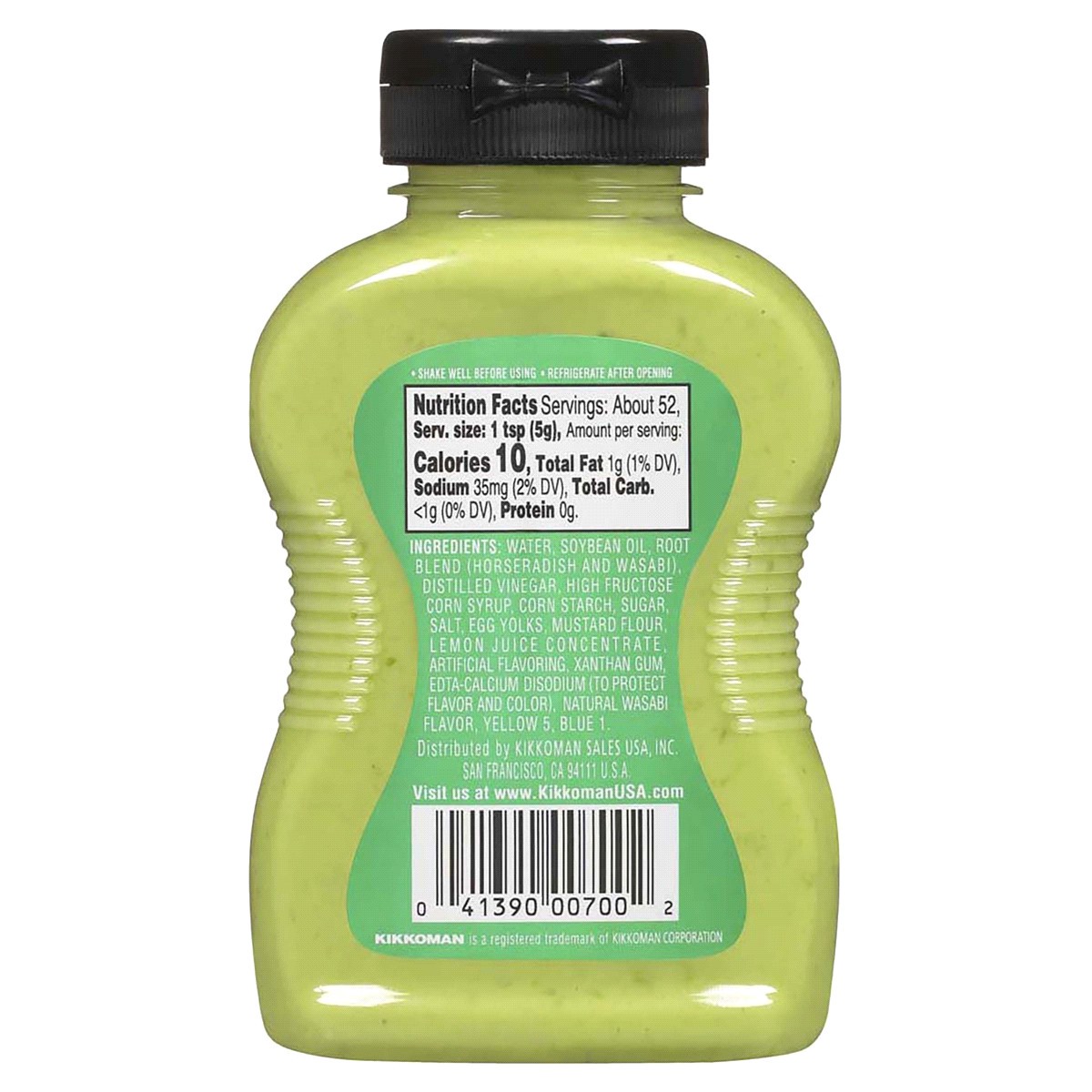 slide 2 of 2, Kikkoman Wasabi Sauce 9.25 oz, 9.25 oz
