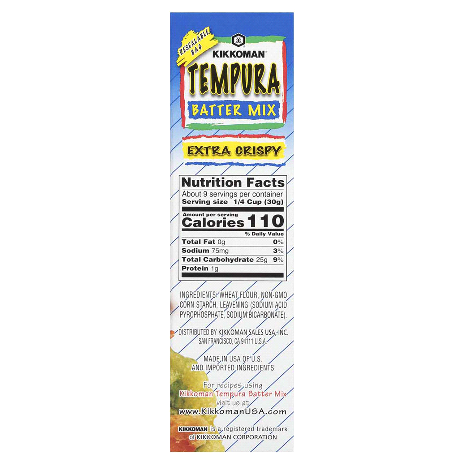 slide 3 of 3, Kikkoman Extra Crispy Tempura Batter Mix 10 oz, 10 oz