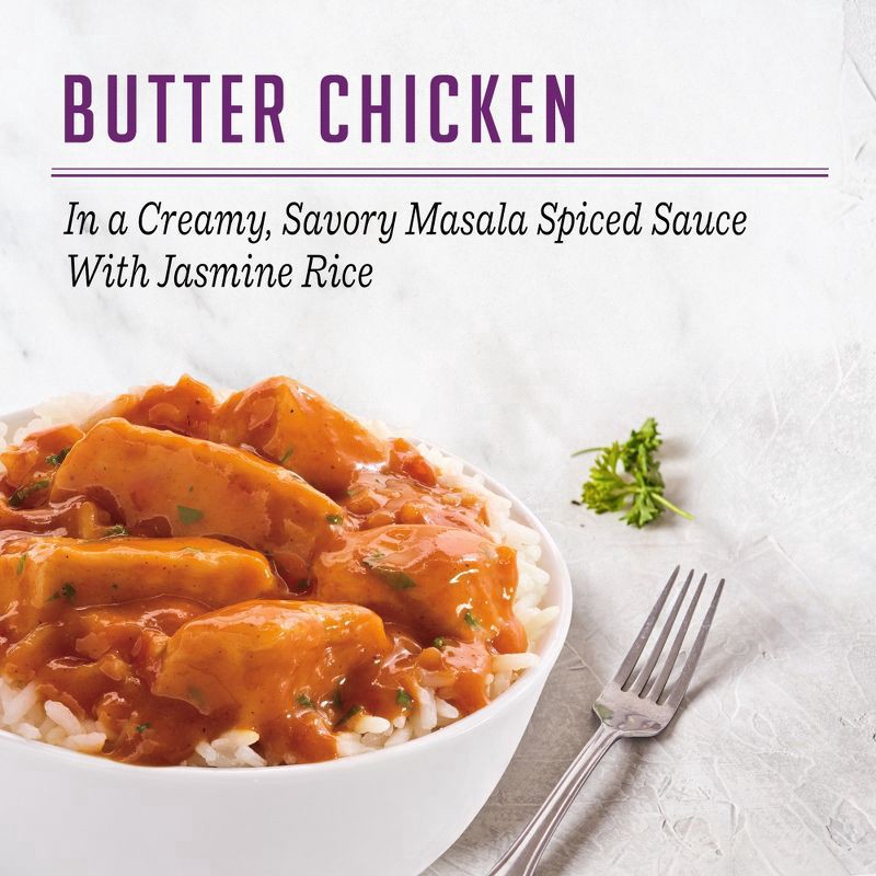 slide 3 of 7, EVOL Evol Butter Chicken, Frozen Meal, 9 oz., 9 oz