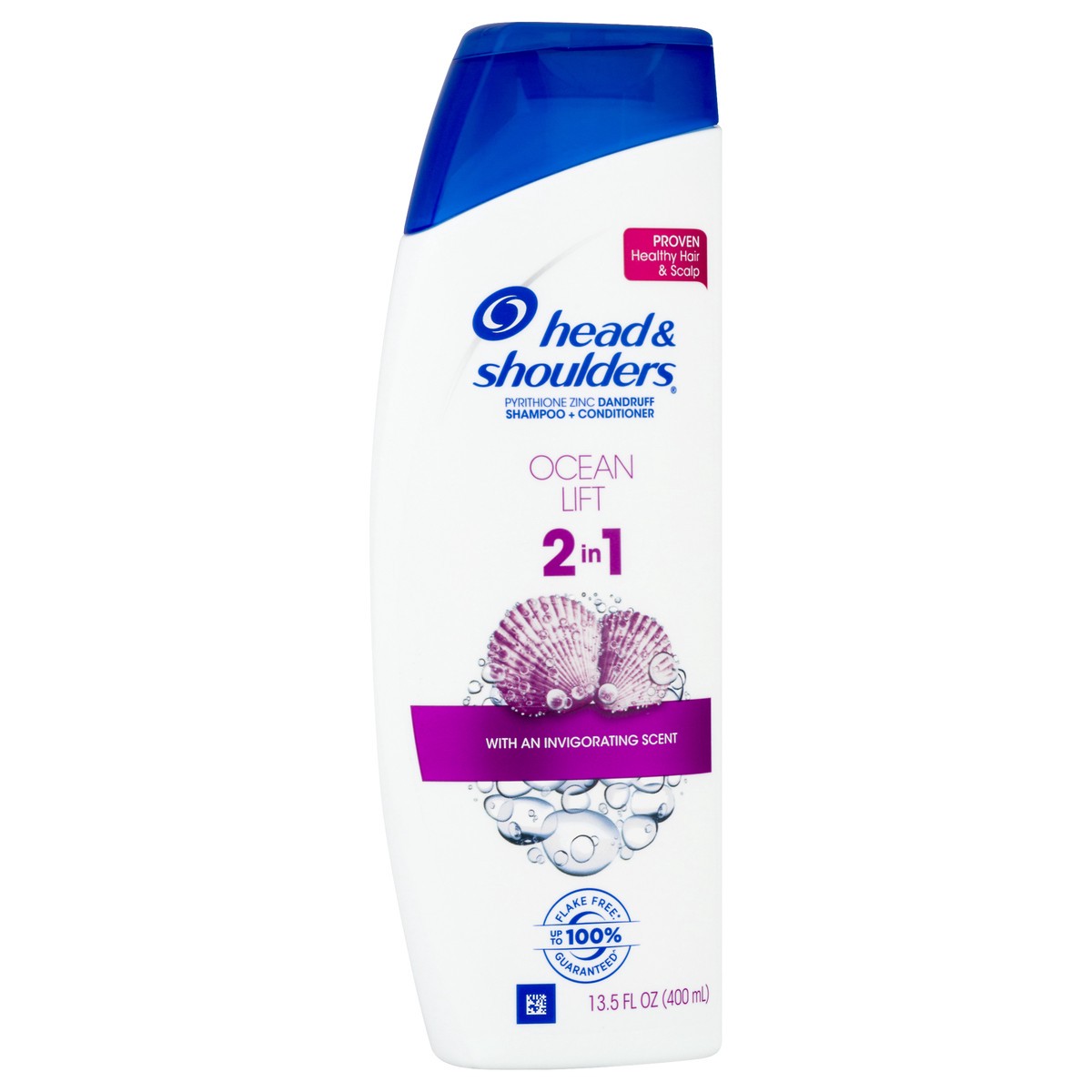 slide 6 of 8, Head & Shoulders 2 in 1 Dandruff Ocean Lift Shampoo + Conditioner 13.5 oz, 13.5 fl oz