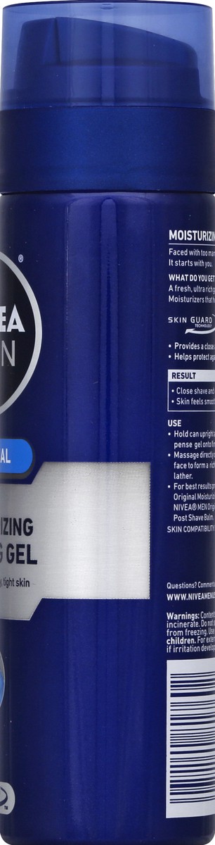 slide 5 of 5, Nivea Shaving Gel 7 oz, 7 oz