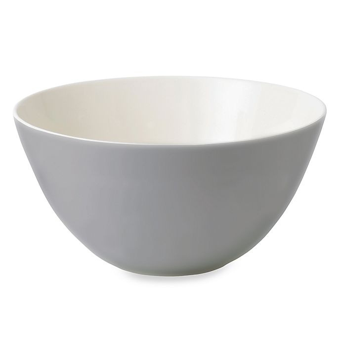 slide 1 of 1, Vera Wang Wedgwood Simplicity Serving Bowl, 10 in